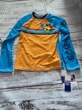 Nickelodeon SpongeBob Rash Guard - Yellow & Blue